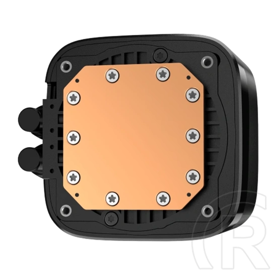 DeepCool LD360 vízhűtés (360 mm, 3x120 mm, 600-2400 rpm, ARGB, fekete)