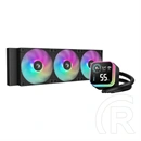 DeepCool LE360 Ultra ARGB CPU hűtő (360 mm, 3x 120 mm ventilátor, 600-2400 RPM, LED, fekete)
