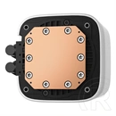 DeepCool LE360 WH V2 vízhűtés (360 mm radiátor, 2x120 mm ventilátor, 500-2100 rpm, max 31,6 dBA, LED, fehér)