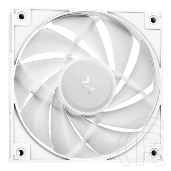 DeepCool LE360 WH V2 vízhűtés (360 mm radiátor, 2x120 mm ventilátor, 500-2100 rpm, max 31,6 dBA, LED, fehér)