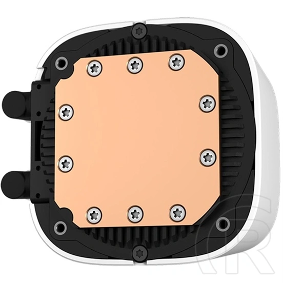 DeepCool LE720 WH vízhűtés (3x120 mm, max 2550 rpm, max 32,9 dBA, LED, fehér)