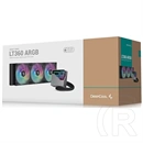 DeepCool LT360 ARGB vízhűtés (3x120 mm, max 2400 rpm, max 38,71 dB, fekete)