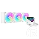 DeepCool LT360 WH ARGB vízhűtés (3x120 mm, max 2400 rpm, fehér)