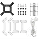 DeepCool LT360 WH ARGB vízhűtés (3x120 mm, max 2400 rpm, fehér)