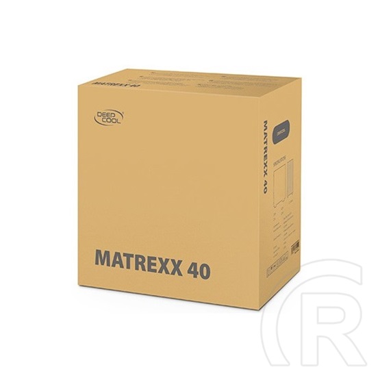 DeepCool MATREXX 40 3FS (mATX, fekete)