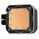 DeepCool MYSTIQUE 240 ARGB vízhűtés (2x 120 mm, 500-2150 rpm, ARGB, max 36,49 dBA, fekete)