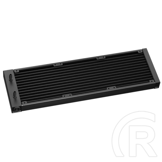 DeepCool MYSTIQUE 360 vízhűtés (3x120 mm ventilátor, 500-2150 RPM, ARGB, fekete)