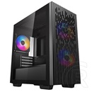 DeepCool Martexx  40 3FS (mATX, ablakos, fekete)