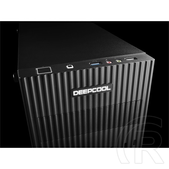 DeepCool Matrexx 30 (mATX, ablakos, fekete)