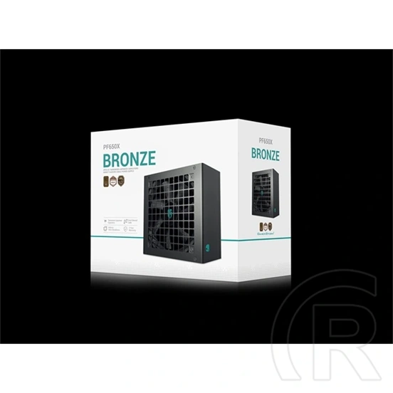 DeepCool PF650X tápegység (650 W, 80+ Bronze, ATX)