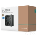 DeepCool PL750-D tápegység (750 W, 80+ Bronze, ATX, fekete)
