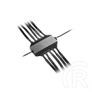 DeepCool ventilátor hub FH-10 (belső, 10 portos, PWM, 4-tűs csatlakozó ×10, SATA táp, 80×46×15 mm, fekete)