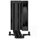 Deepcool AG400 Digital ARGB CPU hűtő (120 mm, PWM, 500-2100 RPM, hidrodinamikus csapágy, ?31,6 dB(A), fekete)