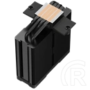 Deepcool AG400 Digital ARGB CPU hűtő (120 mm, PWM, 500-2100 RPM, hidrodinamikus csapágy, ?31,6 dB(A), fekete)