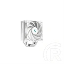 Deepcool AK400 WH CPU hűtő (120 mm, PWM, max 1850 rpm, 29 dBA, hidrodinamikus csapágy, fehér)