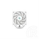 Deepcool AK400 WH CPU hűtő (120 mm, PWM, max 1850 rpm, 29 dBA, hidrodinamikus csapágy, fehér)