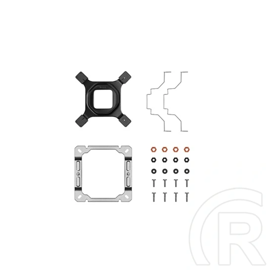 Deepcool AK400 WH CPU hűtő (120 mm, PWM, max 1850 rpm, 29 dBA, hidrodinamikus csapágy, fehér)