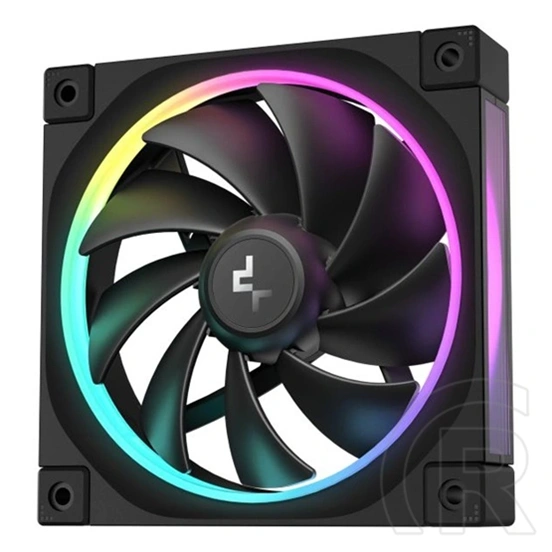 Deepcool FL12 3in1 hűtő ventilátor (120 mm, PWM, max 2150 rpm, hydro csapágy, 32 dBA, fekete)