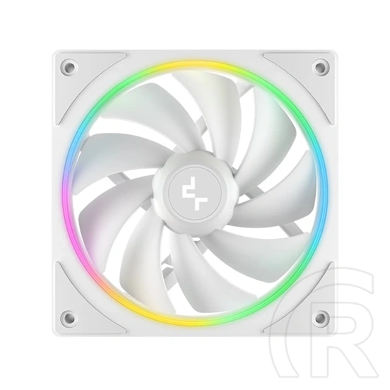 Deepcool FL12 SE 3IN1 hűtő ventilátor (120 mm, PWM, max 1900 rpm, Hydro csapágy, fehér)