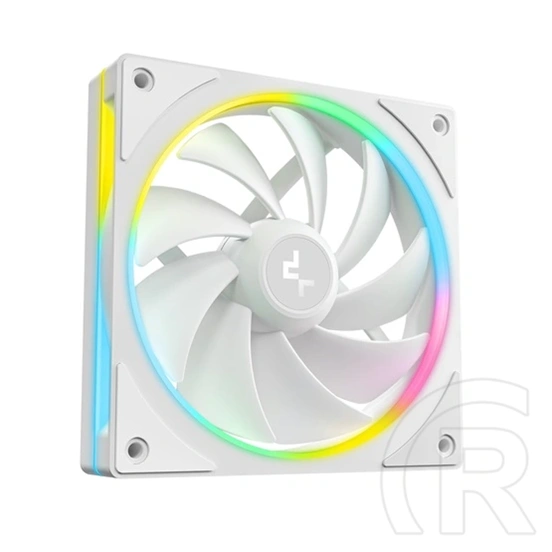 Deepcool FL12 SE 3IN1 hűtő ventilátor (120 mm, PWM, max 1900 rpm, Hydro csapágy, fehér)