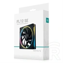 Deepcool FL12 SE hűtő ventilátor (120 mm, PWM, max 1900 rpm, hydro csapágy, fekete)