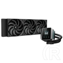 Deepcool Mystique 360 vízhűtés (3x 120 mm ventilátor, 2150 rpm, 36,5 dB, LED, fekete)
