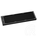 Deepcool Mystique 360 vízhűtés (3x 120 mm ventilátor, 2150 rpm, 36,5 dB, LED, fekete)