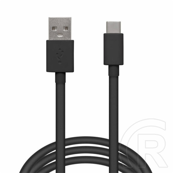 Delight USB 2.0 kábel (A dugó / C dugó, 2 m, fekete)