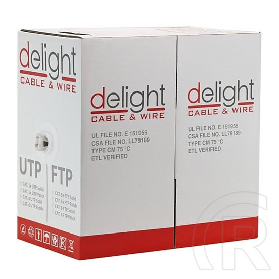 Delight UTP CAT5E patch kábel dobozos (305m)