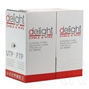 Delight UTP CAT6 fali kábel dobozos (305m)