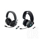 Dell Alienware AW725H bluetooth fejhallgató sztereo (v5.3, mikrofon, fekete)