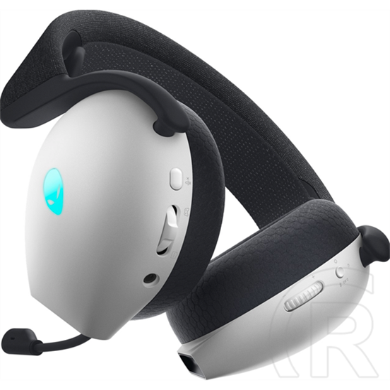 Dell Alienware AW725H vezeték nélküli fejhallgató (v5.3, mikrofon, sztereo, fehér)