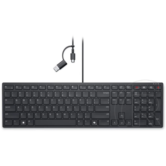 Dell KB525C billentyűzet (HU, fekete)