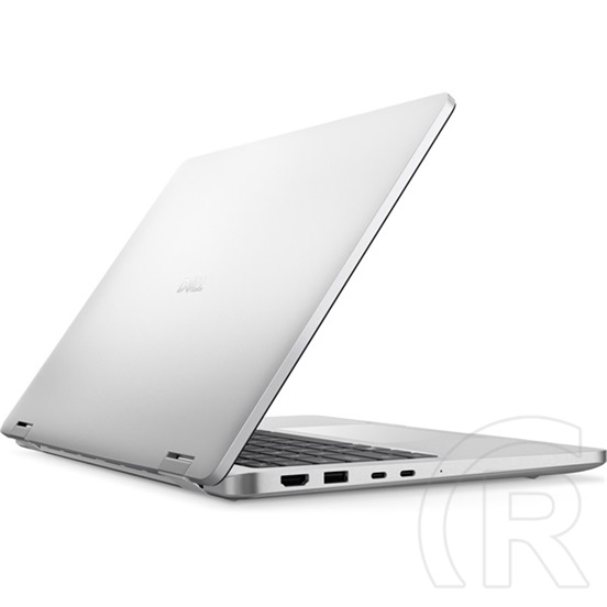 Dell Pro 14 Plus notebook (14", Core Ultra 7 255U, 16GB RAM, 512GB SSD, Linux, ezüst)