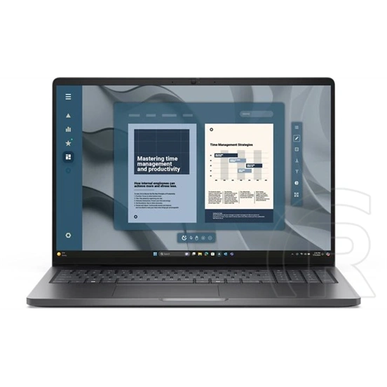 Dell Pro 16 (16", AMD Ryzen 5 Pro 230 4.9GHz, 16GB RAM, 1TB SSD, Windows 11 Pro, ezüst)