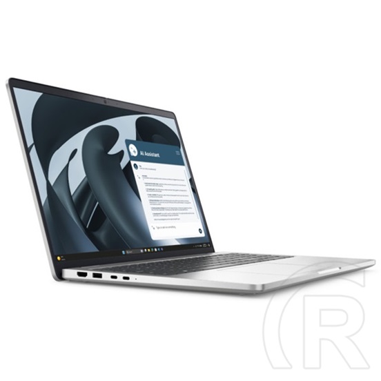 Dell Pro 16 Plus notebook (16", AMD Ryzen 5 Pro 230, 16GB RAM, 512GB SSD, Windows 11 Pro, ezüst)