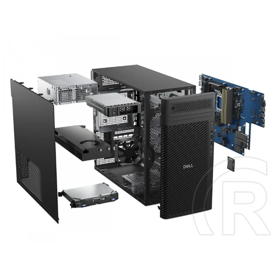 Dell Pro Max Tower T2 FCT2250 (Intel Core Ultra 7 265K, 5,3GHz, 32GB RAM, DDR5, 1TB M.2 SSD, integrált videókártya, Wind