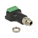 Delock 3 pin - 3.5 mm stereo jack (F) csatlakozóblokk