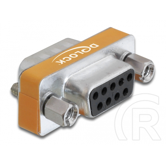 Delock Adapter Null Modem Sub-D 9 pin male / female