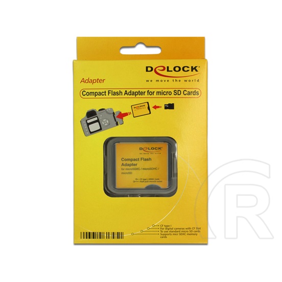 Delock Compact Flash - MicroSD adapter