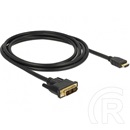 Delock DVI-D 18+1 <> HDMI kábel (2 m)