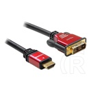 Delock DVI-D 24+1 <> HDMI kábel (2 m)