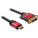 Delock DVI - HDMI kábel 3 m