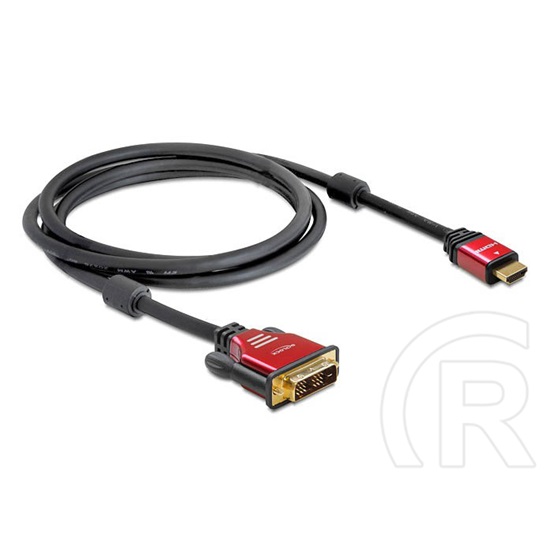 Delock DVI - HDMI kábel 5 m