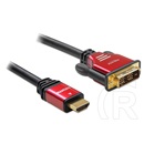 Delock DVI - HDMI kábel 5 m