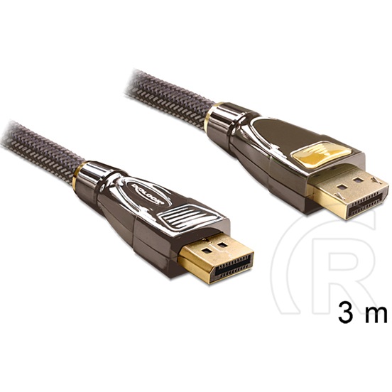 Delock DisplayPort - DisplayPort kábel (1.2, 3 m)