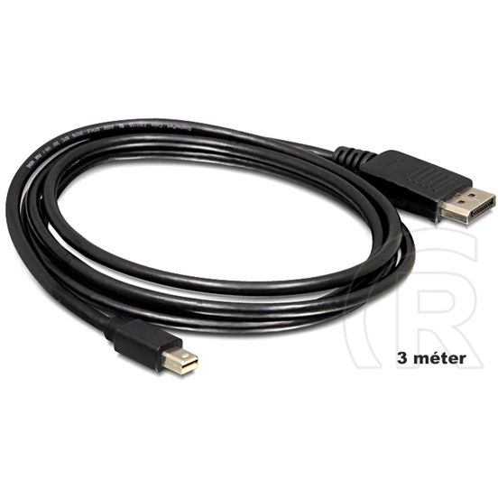 Delock DisplayPort - mini DisplayPort kábel 3 m