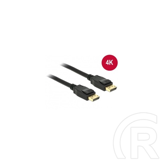 Delock DisplayPort 1.2 (M) - DisplayPort (M) 4K kábel 3m (fekete)