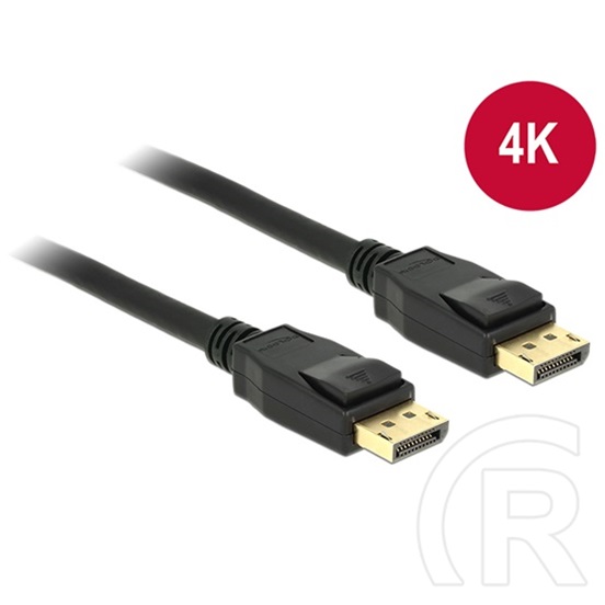 Delock DisplayPort 1.2 (M) 4K kábel 1 m (fekete)