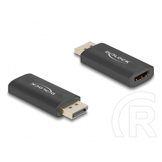 Delock DisplayPort > HDMI adapter (aktív, 8K, HDR10)